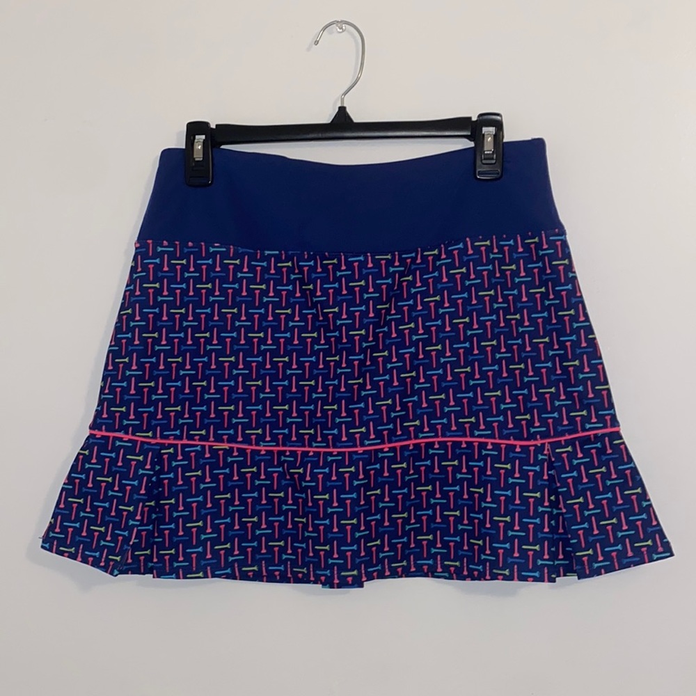 Birdies and Bows ladies golf skirt